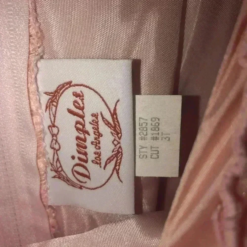 DIMPLES SIZE 3T BEAUTIFUL LIGHT PINK NWT